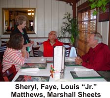 Sheryl, Faye, Louis Jr Matthews, Marshal Sheets. (1)