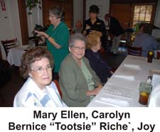 Mary Ellen, Carolyn Tootsie & Joy.