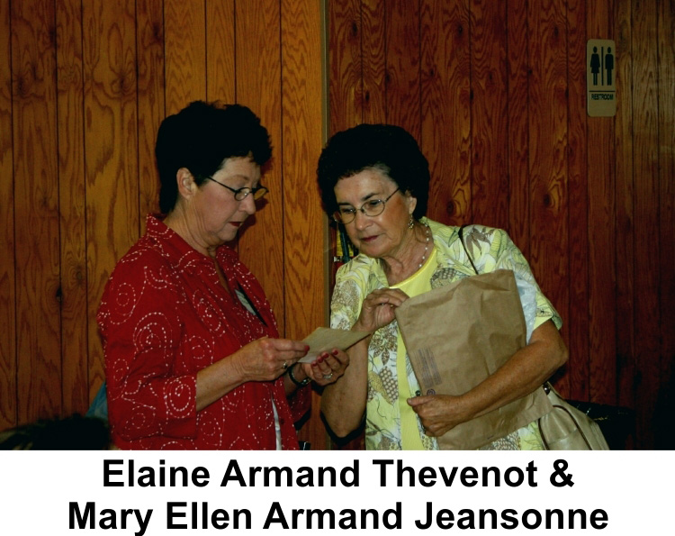 13 G3Elaine Armand Thevenot & Mary Ellen Armand Jeansonne
